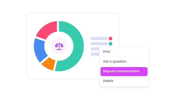 Tracking Payment And Dispute Center